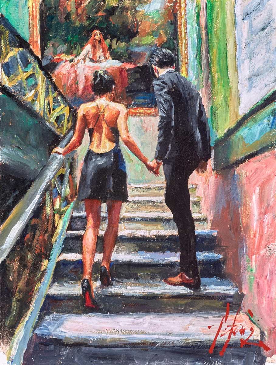 Attraction on the Stairway III