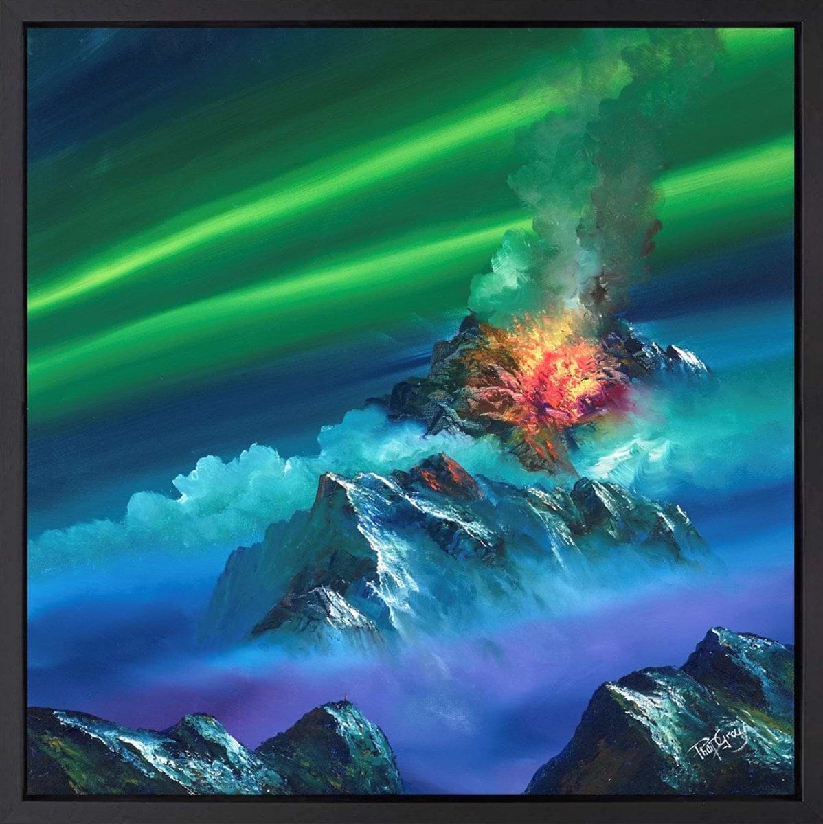 Volcanic Eruption (Framed)
