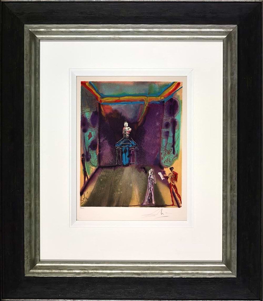 Celise Receives Germeuil's Letter (Framed)