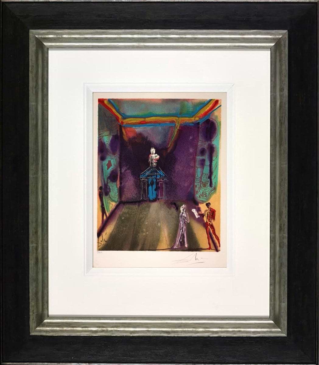 Celise Receives Germeuil's Letter (Framed)