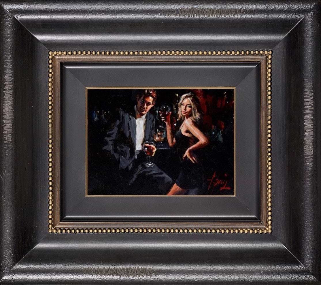 Red at the Bar III (Framed)