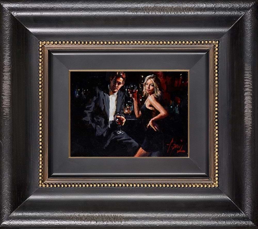Red at the Bar III (Framed)