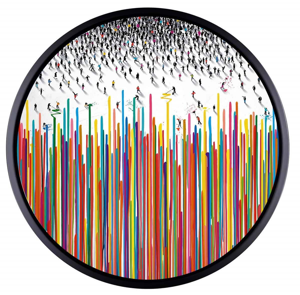 Colourfall (Framed)