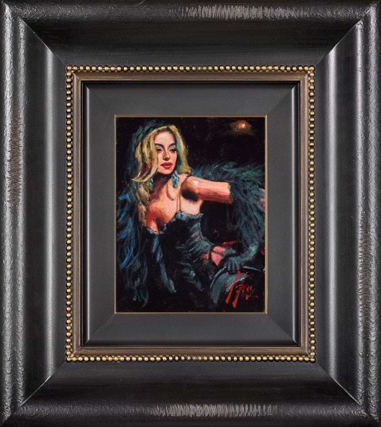 lory With Hat (Framed)