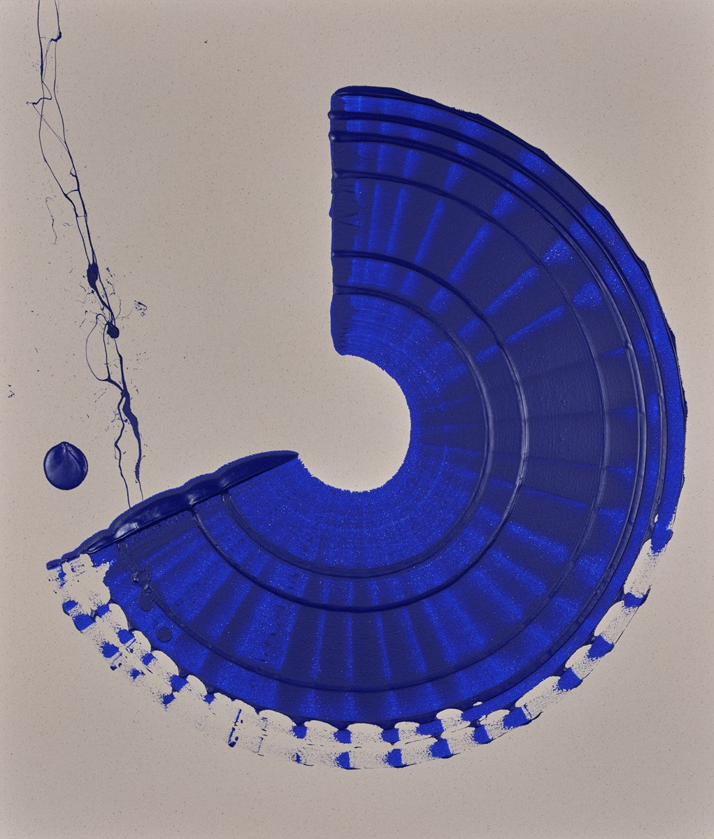 Mini Brushstroke Blue II