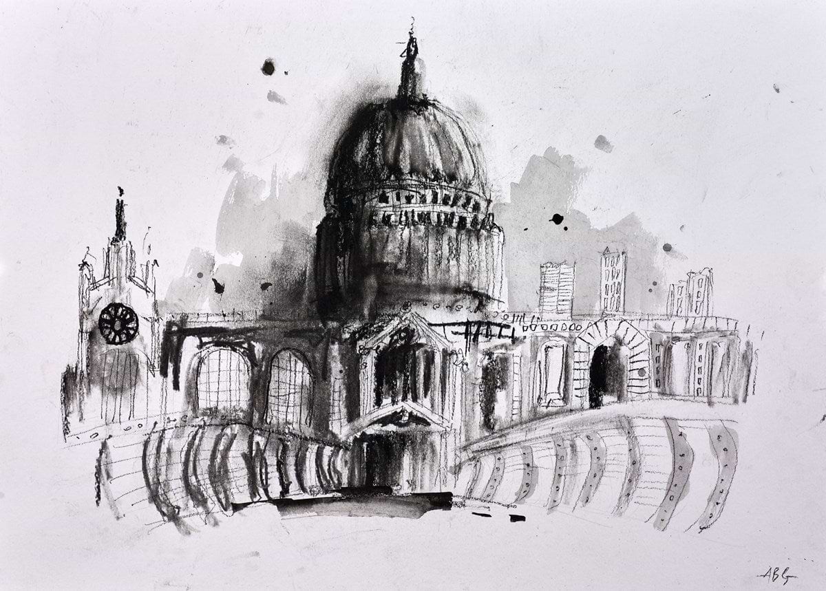 St Paul's Cathedral IV (sketch)