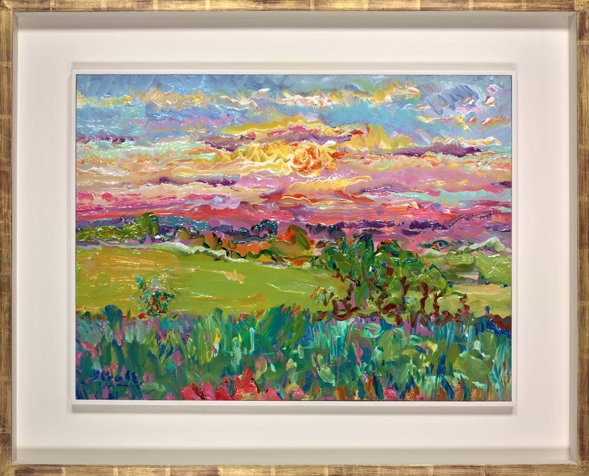 Sundown Over Sibford Ferris