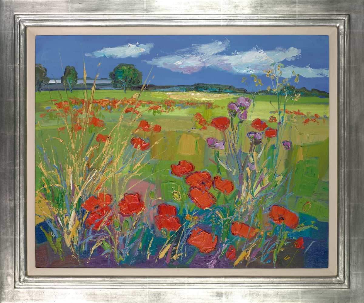 Poppies and Grasses, Longniddry Farm