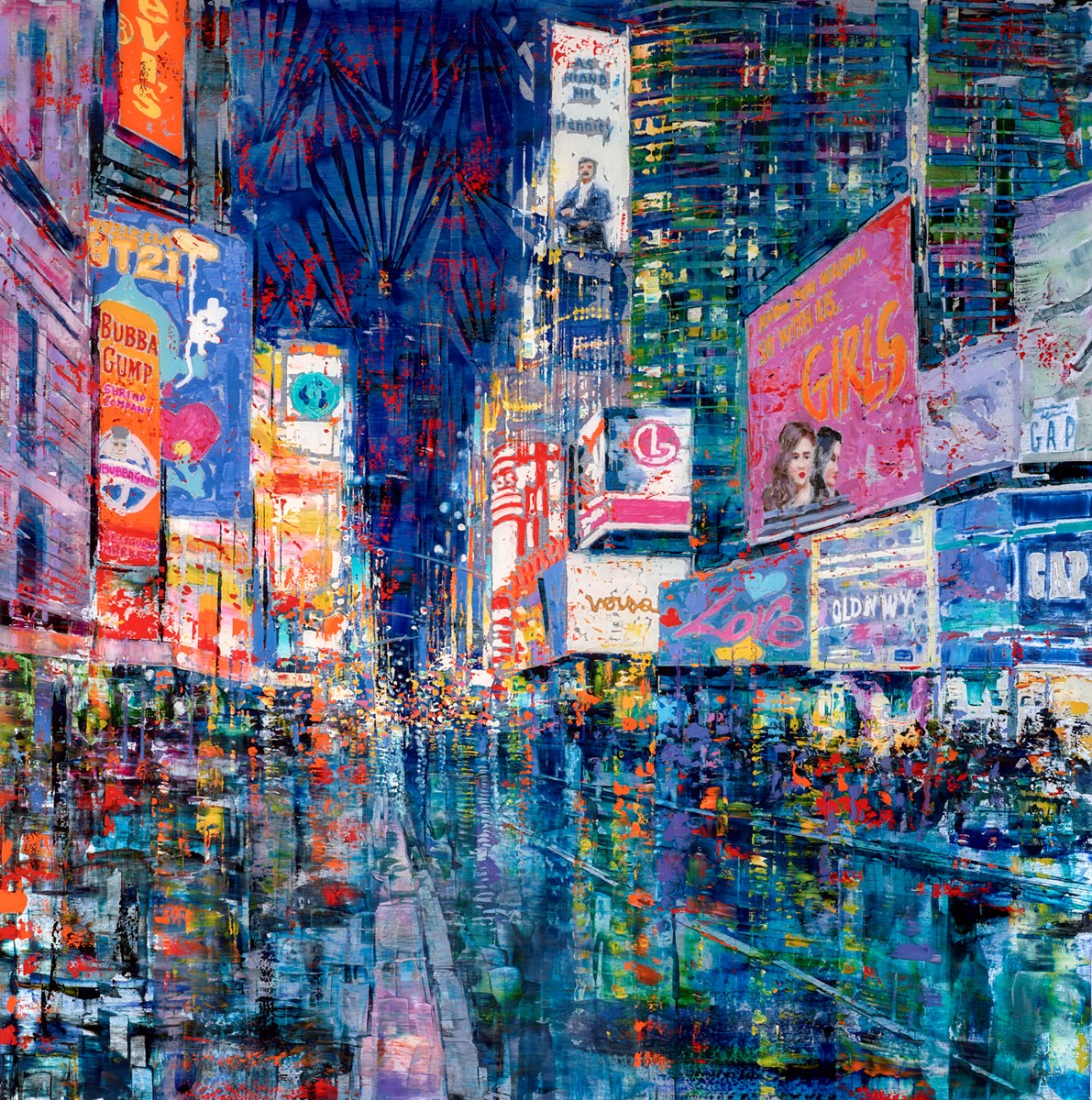 Towards Times Square | Antonio Sannino – Clarendon Fine Art