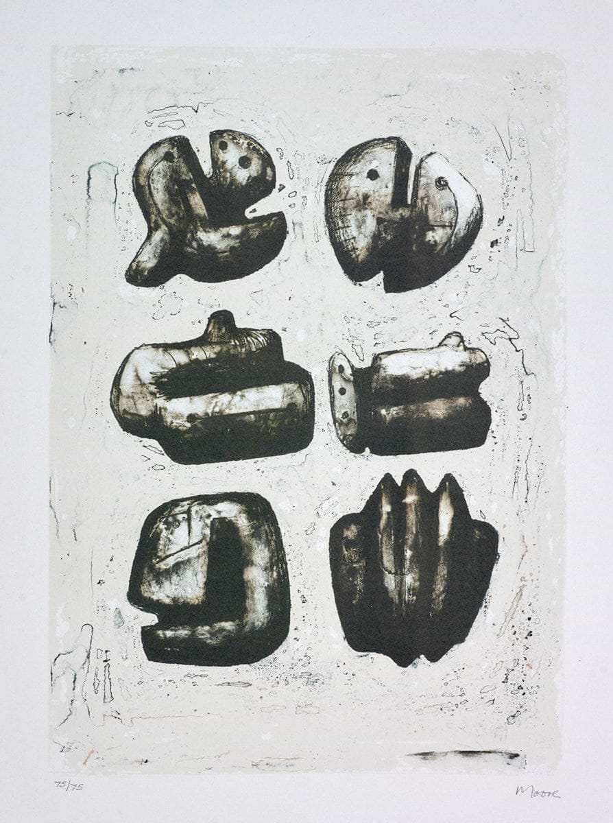 Six Stone Figures