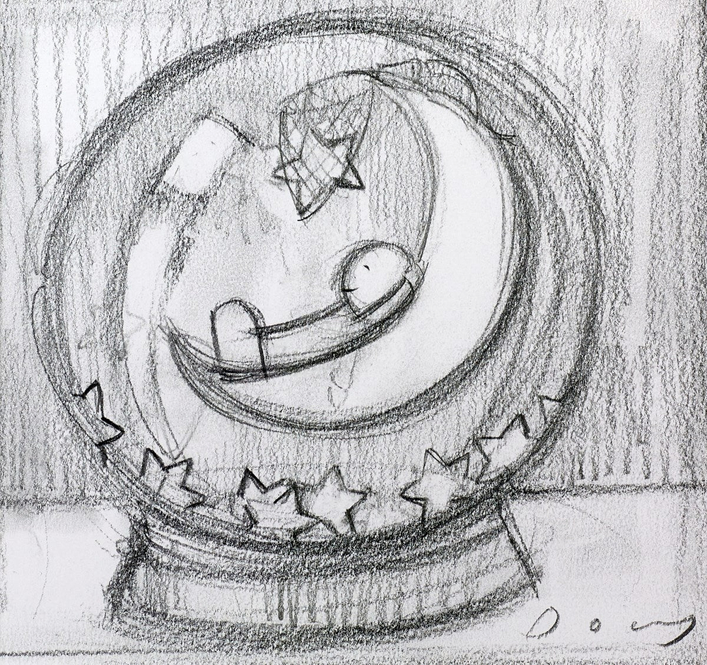 My Lucky Stars (study)