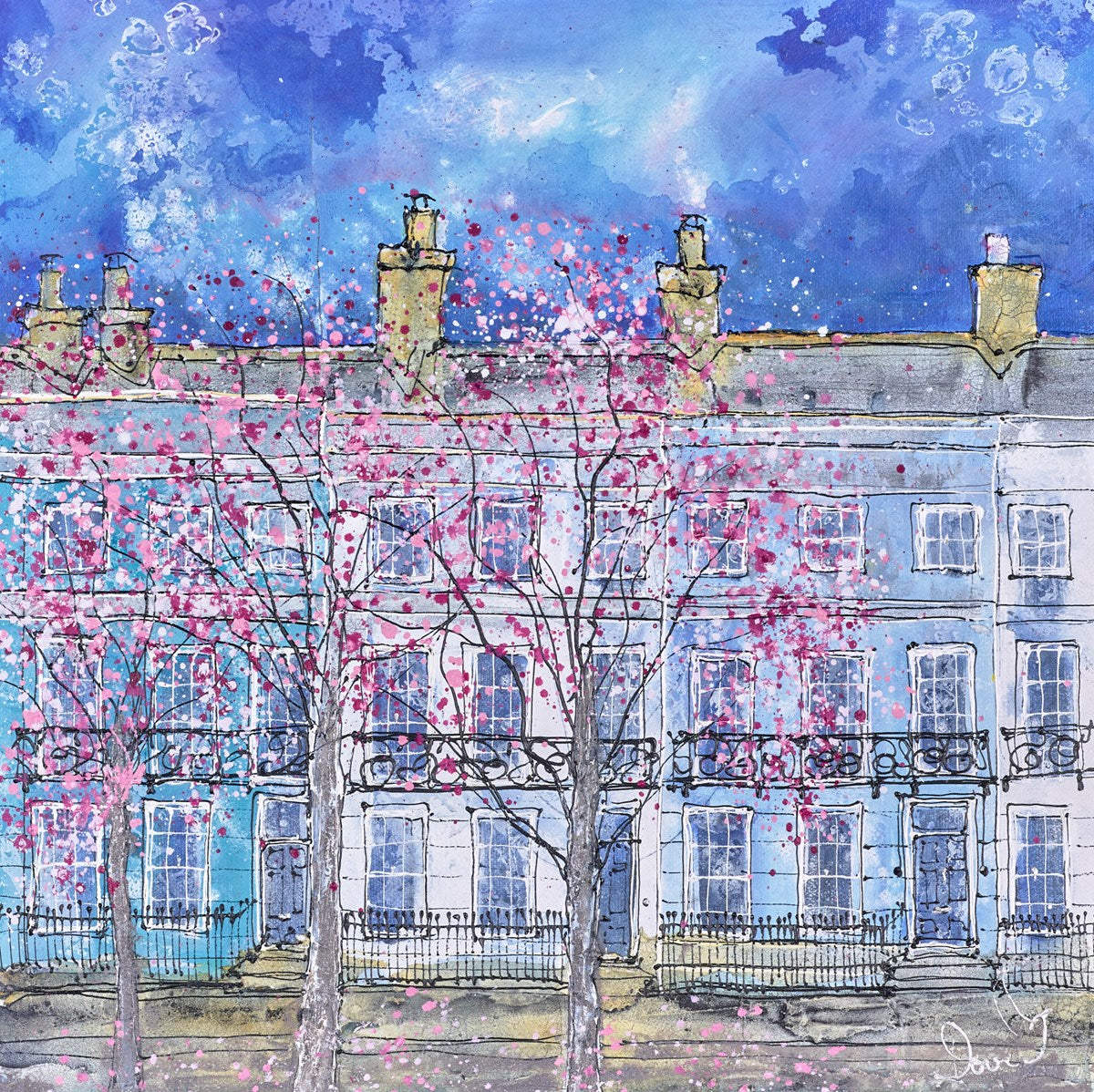 Blossom in Blue