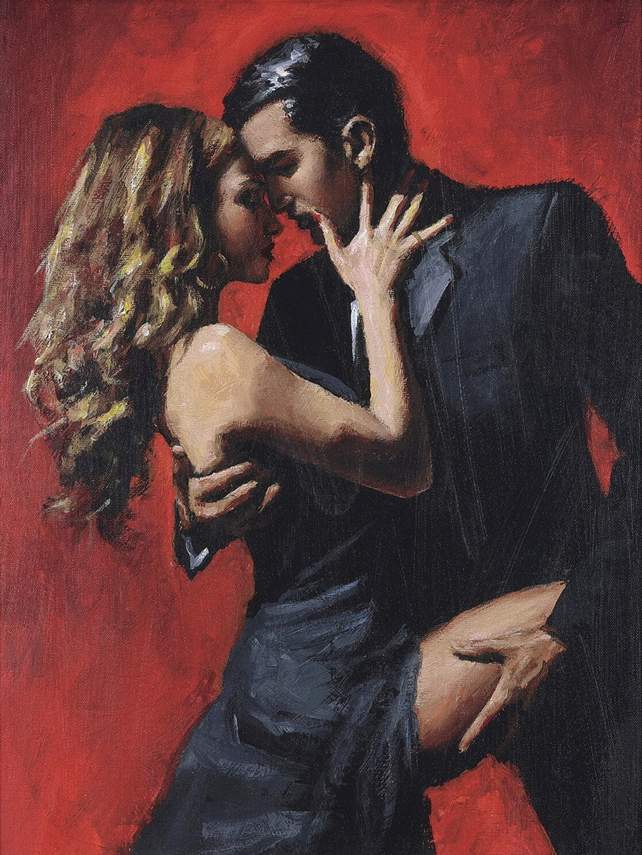 TANGO 銅版画 Tango En San Telmo VII | Fabian Perez – Clarendon Fine Art