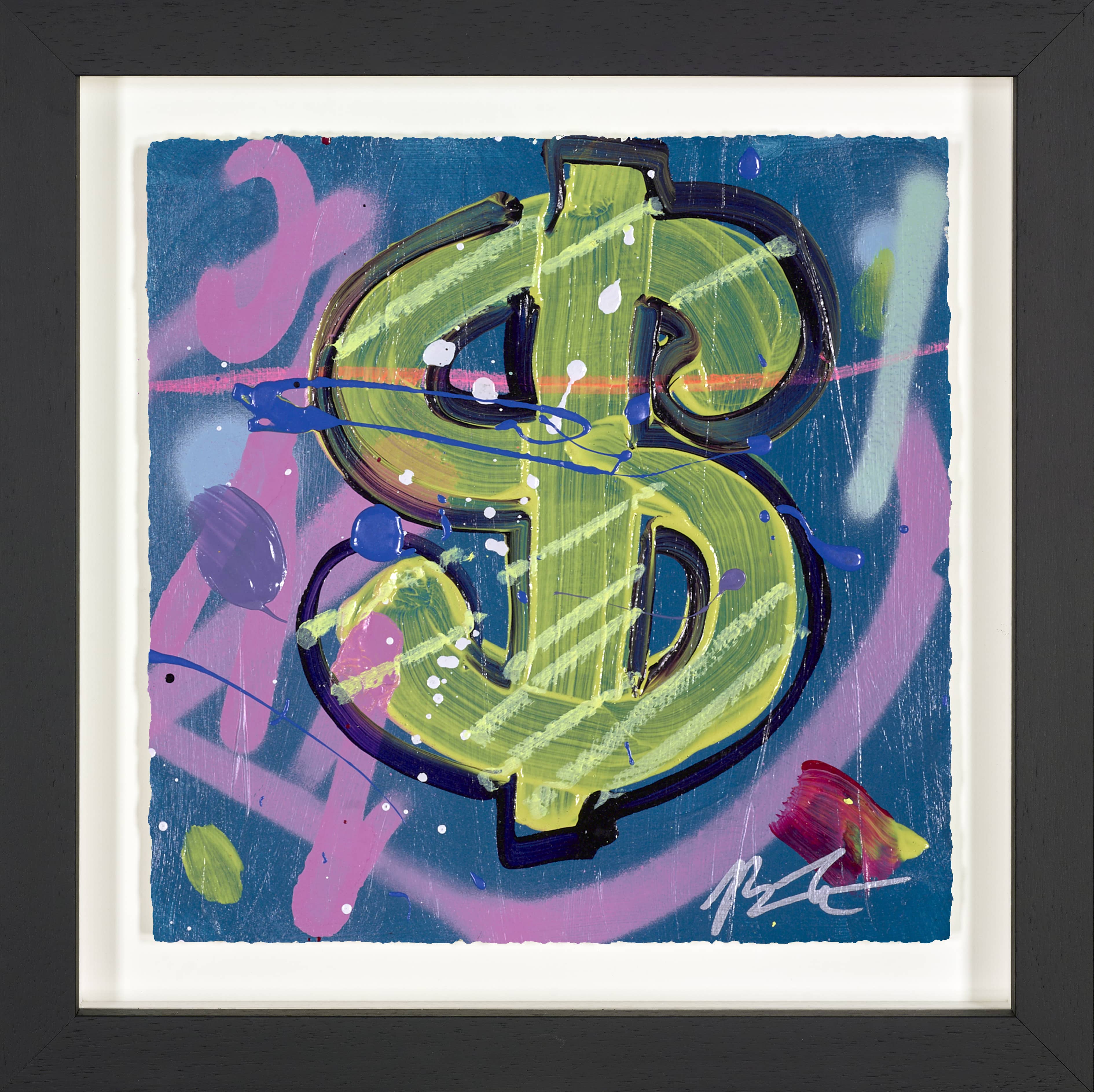 ま*ゃ様 TOKI 抽象画 don't choose money #138 Money_Talks_II-min.jpg?v=