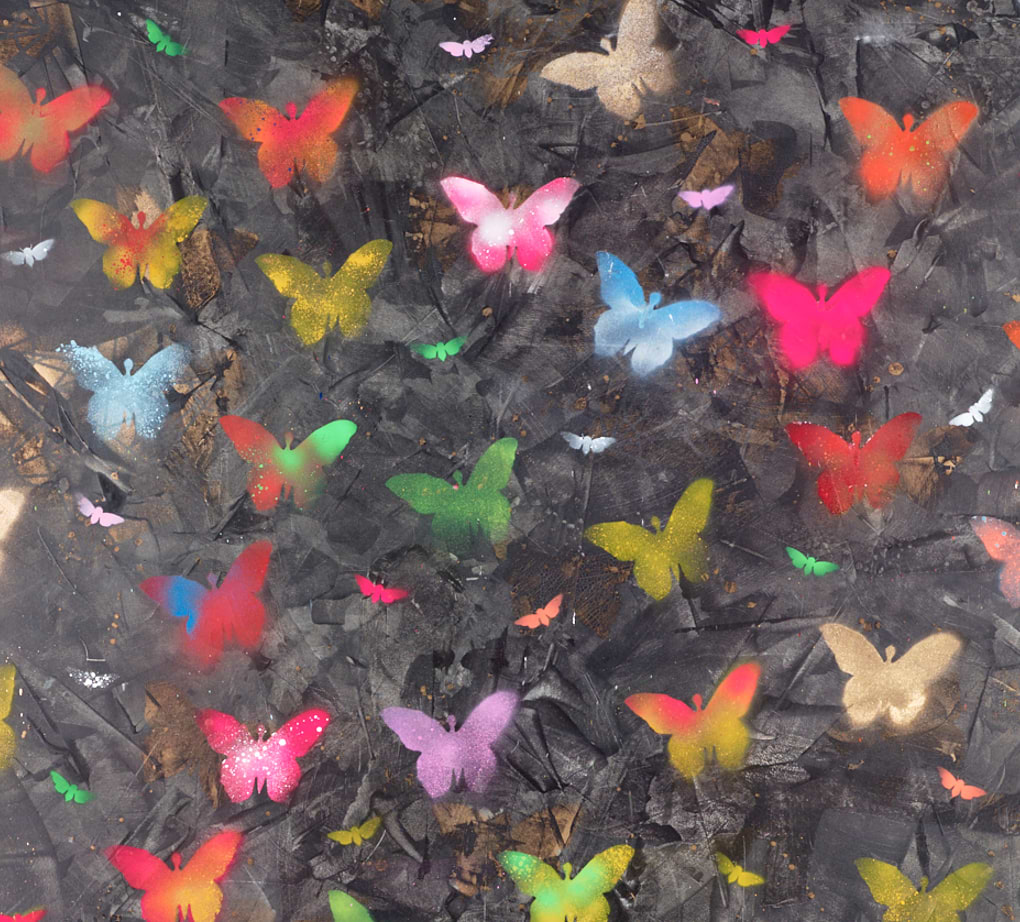 Kaleidoscope Butterflies II