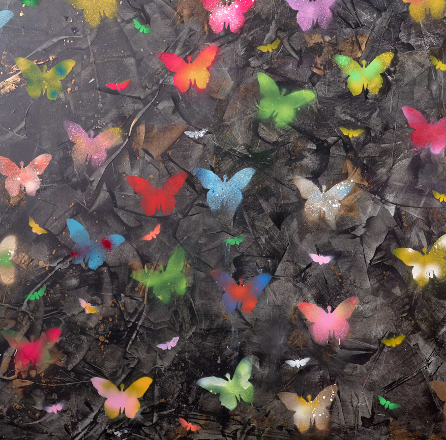 Kaleidoscope Butterflies II