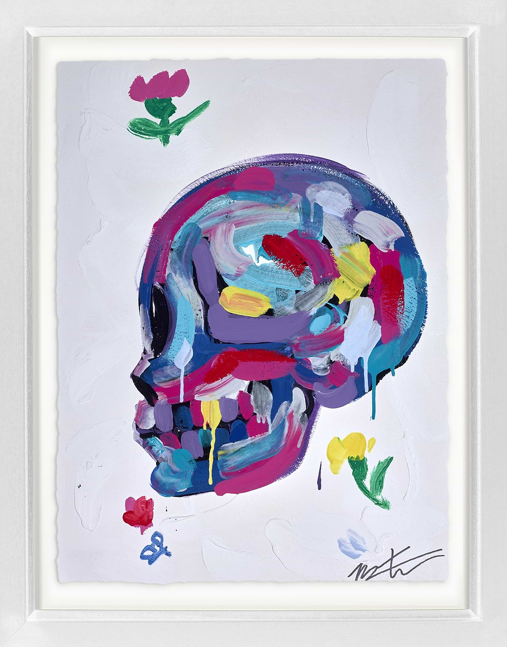 Skull (White) X