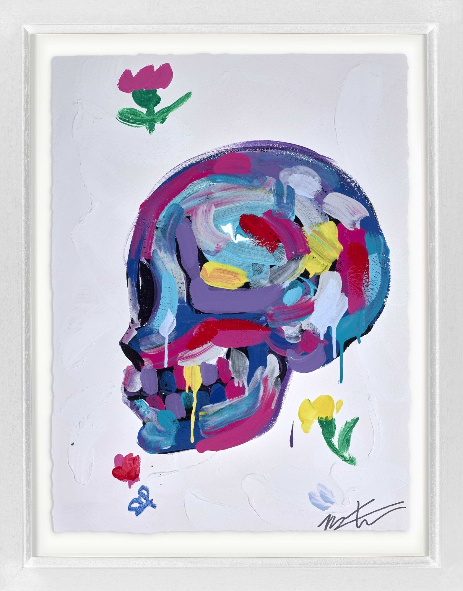 Skull (White) X