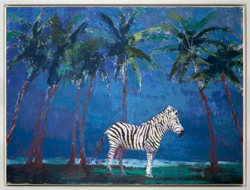 A Zebra Going To Yale