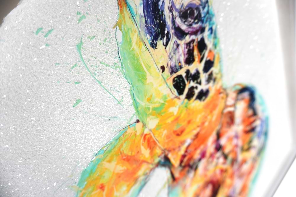 Sea Turtle Diamond Dust