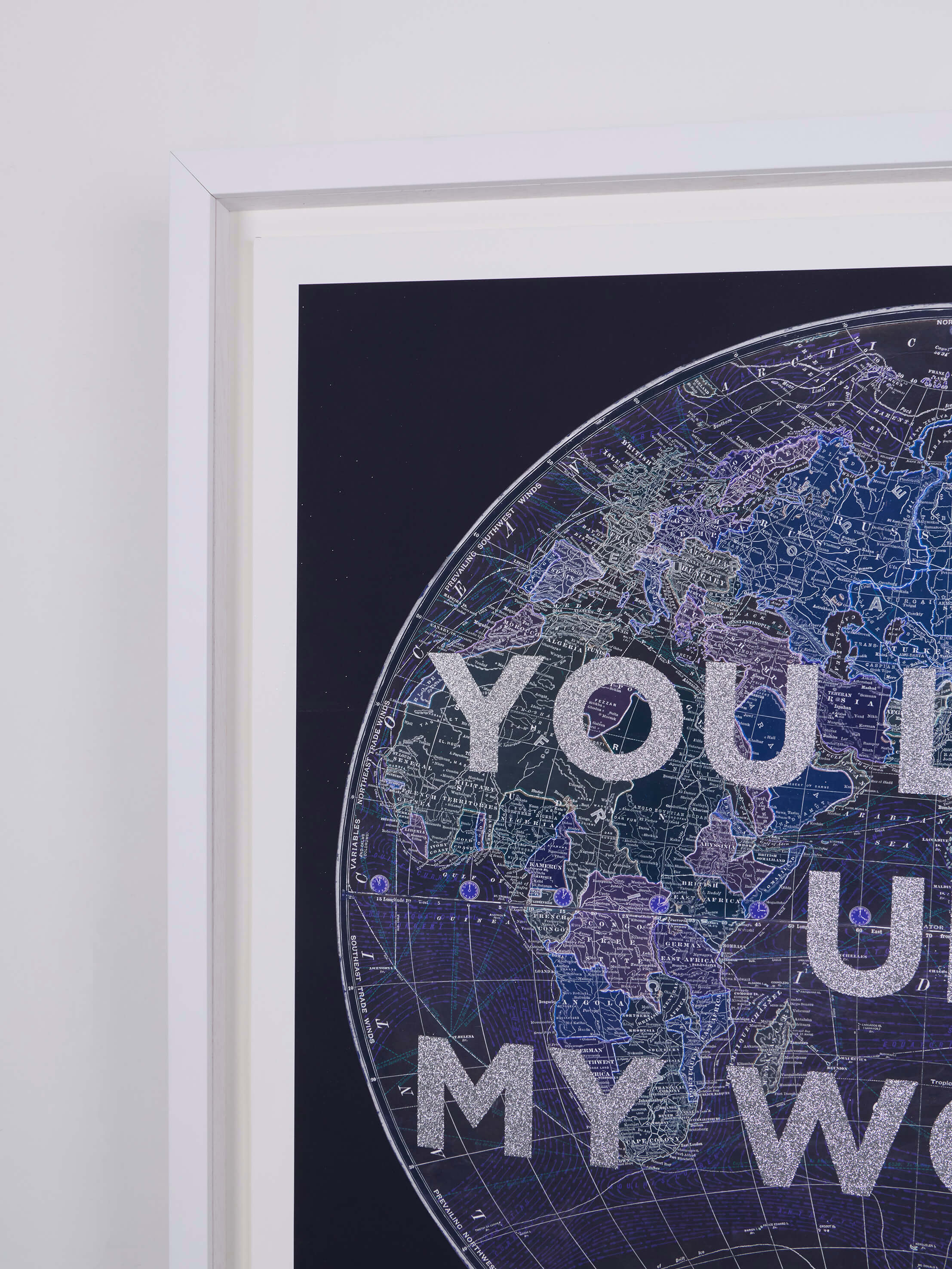 原画 you light up my life　どこかで誰かがきっと見守っている You Light Up My World | The Real Hackney Dave – Clarendon Fine Art