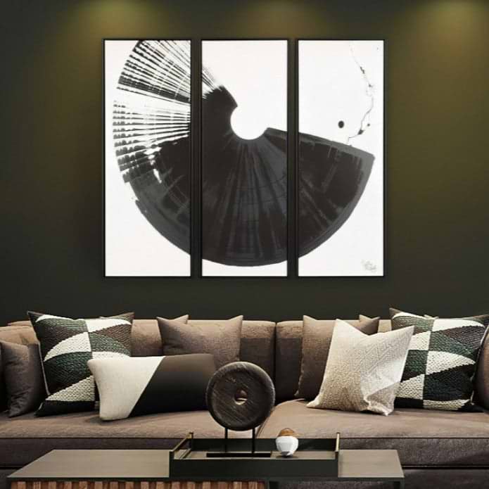 Brushstroke (Triptych)