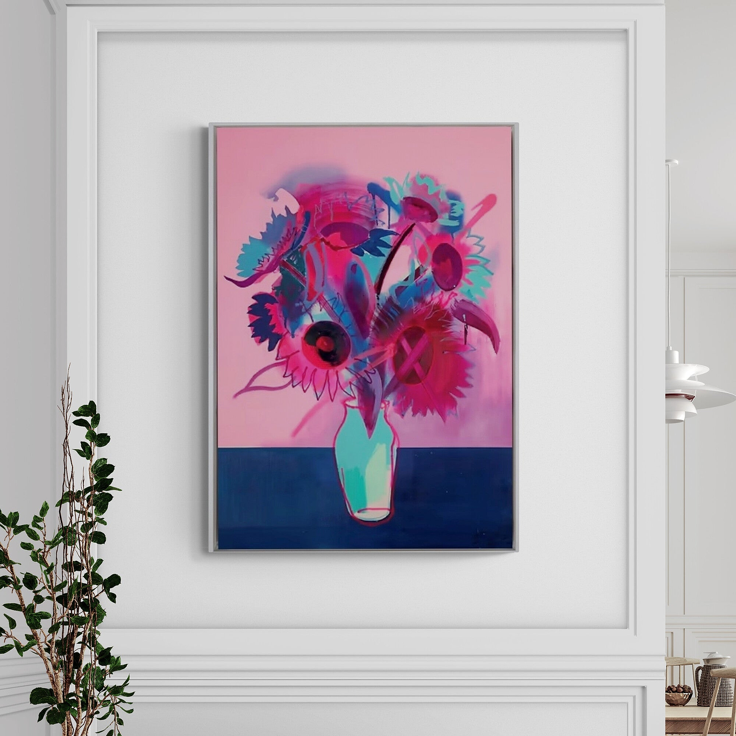 Pink Sunflowers