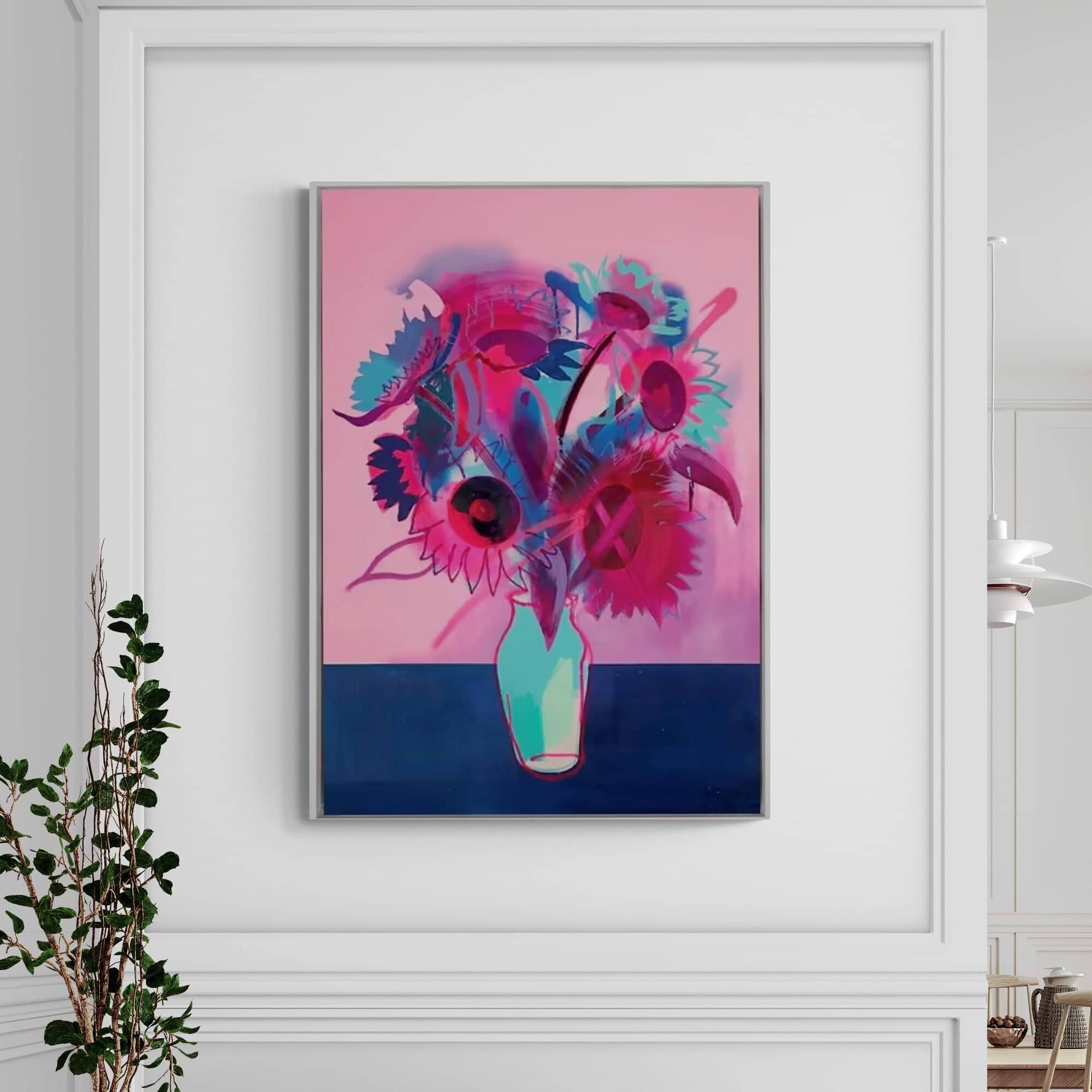 Pink Sunflowers