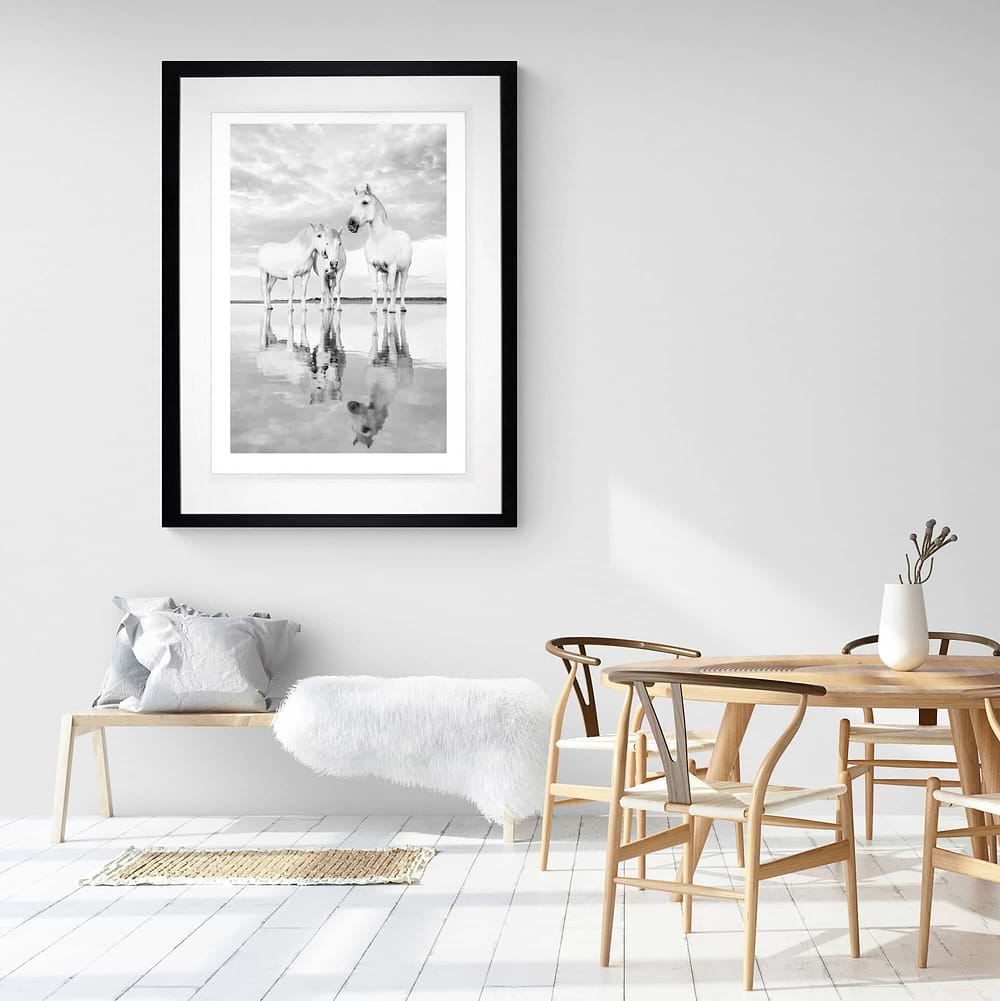 Morning Reflections Pictured In A Home