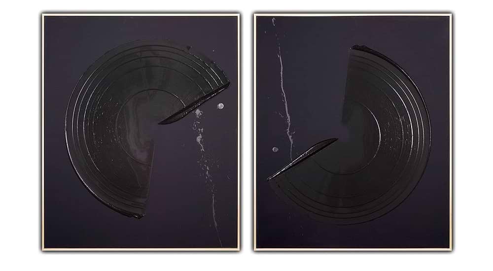 Replay (Diptych 1/2, Black 3.0)
