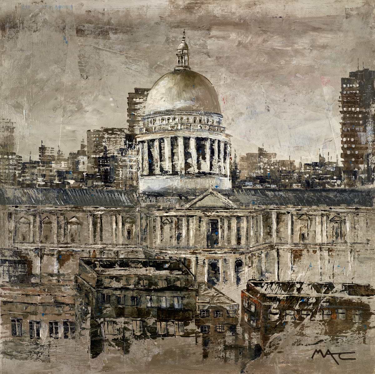 St Paul's In Sepia, London