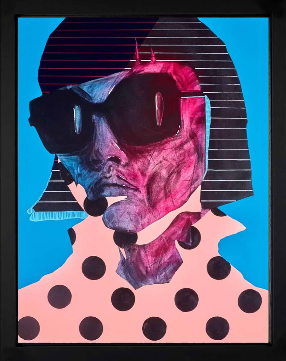 The Smell of Polka Dots (Framed)
