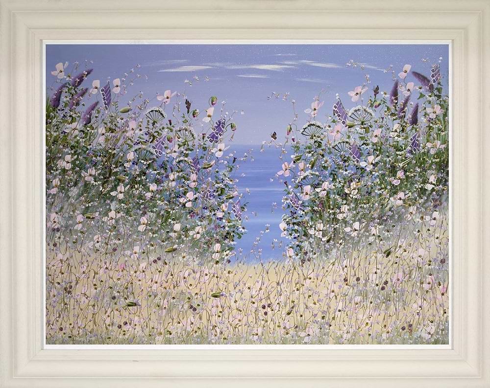 Spring Coastal View IV (Framed)