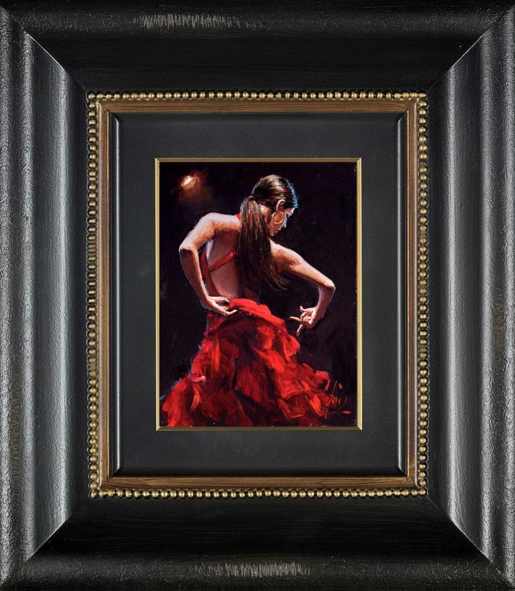 Danger in Red (Framed)