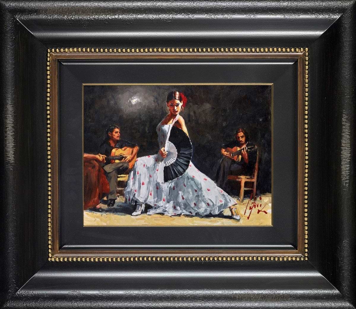 Blanco Y Lunares III (Framed)