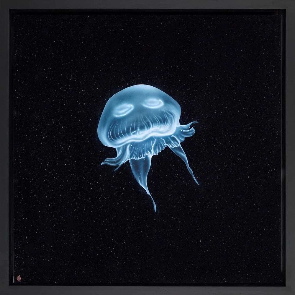 Jelly Galaxy (Framed)
