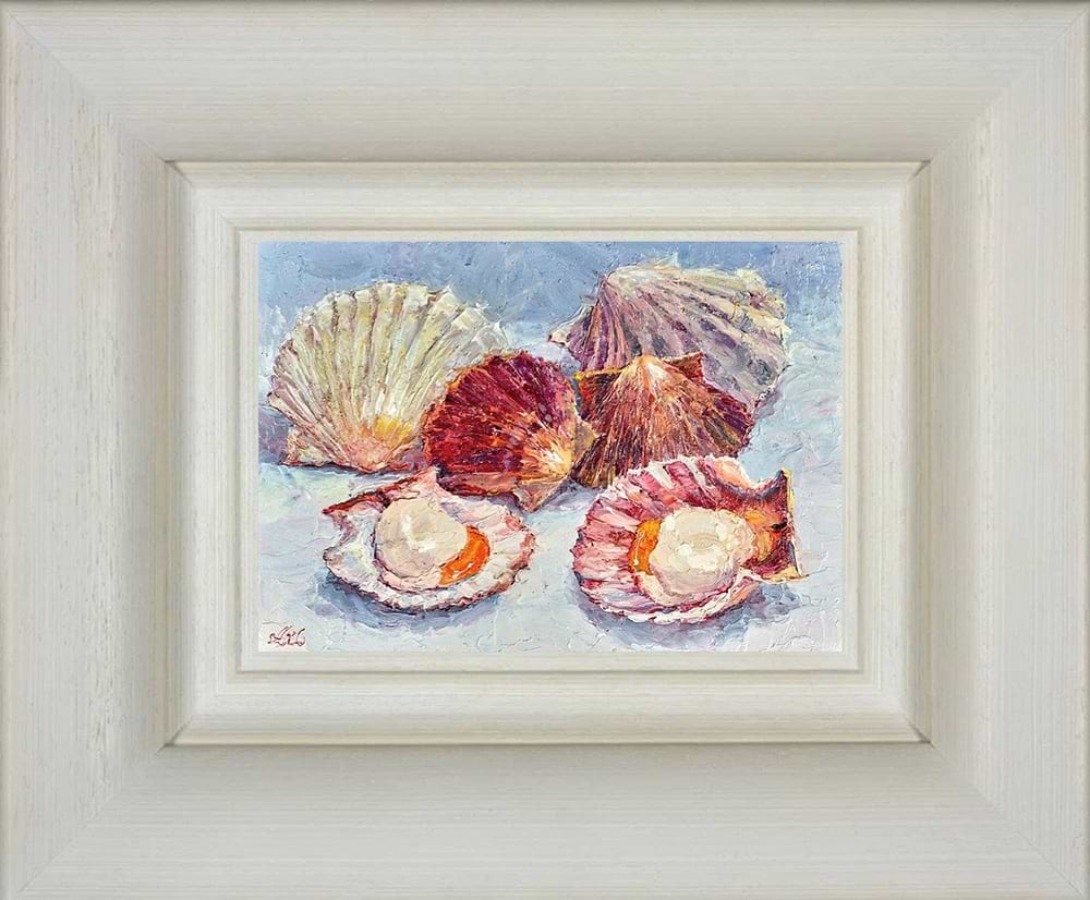 More Scallops III (Framed)