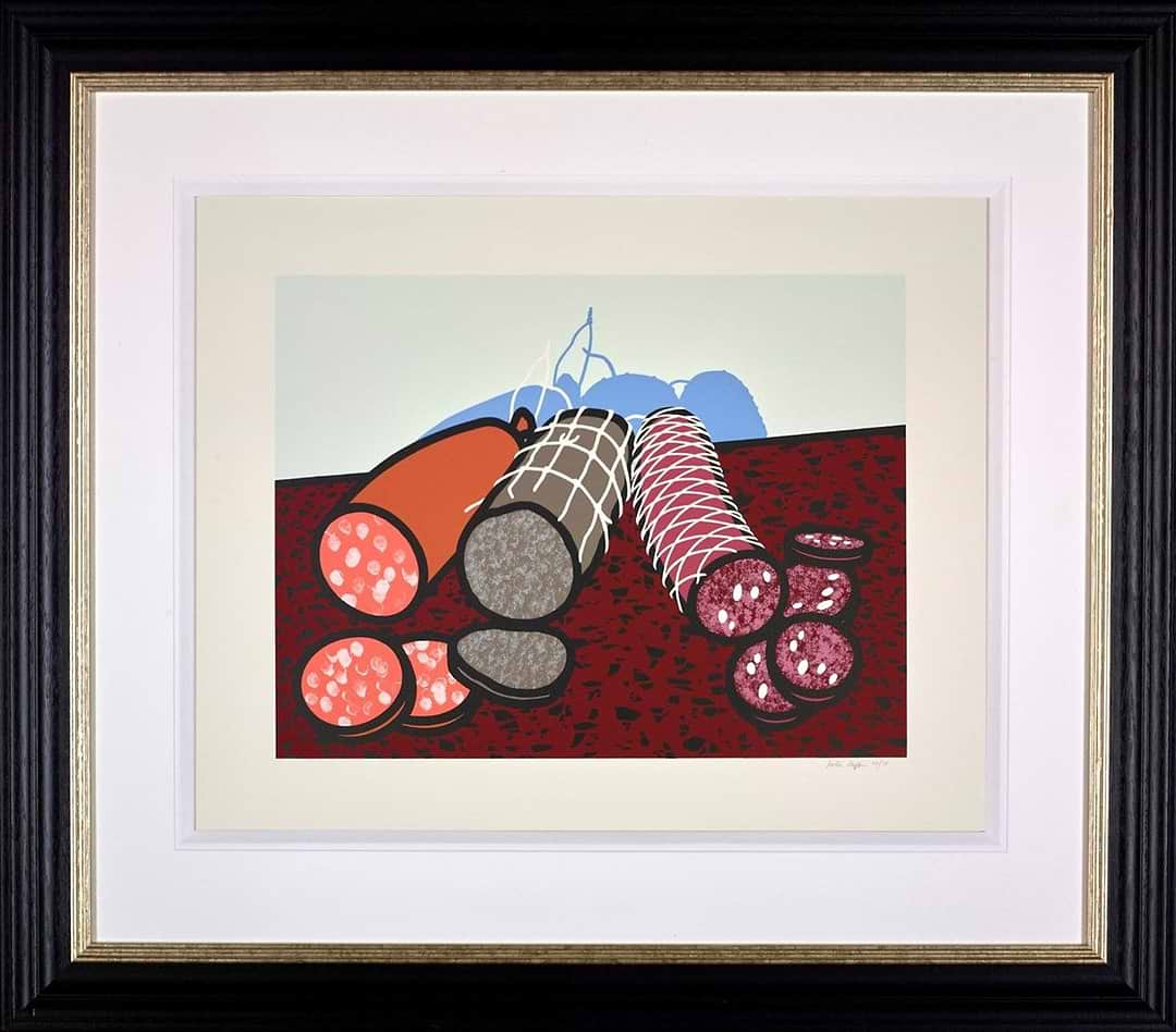Three Sausages, 1978 (Framed)
