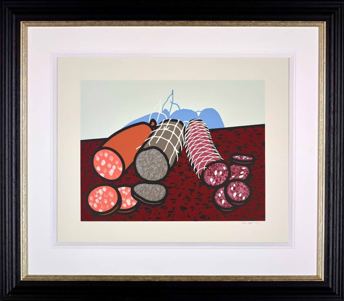 Three Sausages, 1978 (Framed)