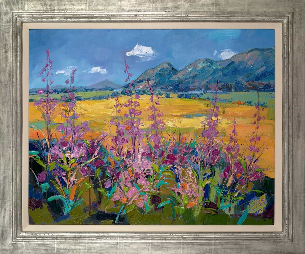 White Clouds and Rosebay Willowherb, The Campsies