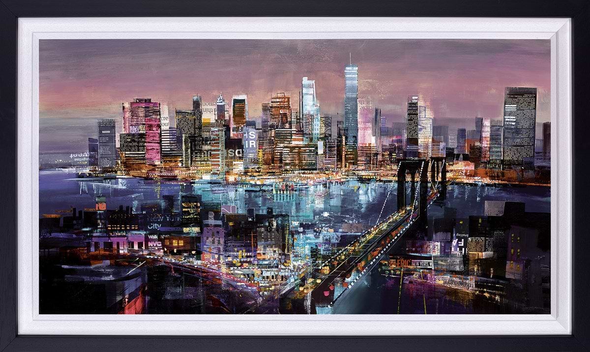 Big City Lights (Framed)