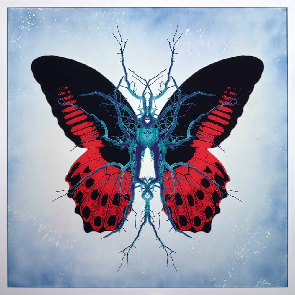 Therapy Red Butterfly
