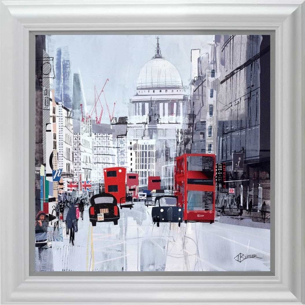 Fleet Street, Study (Framed)