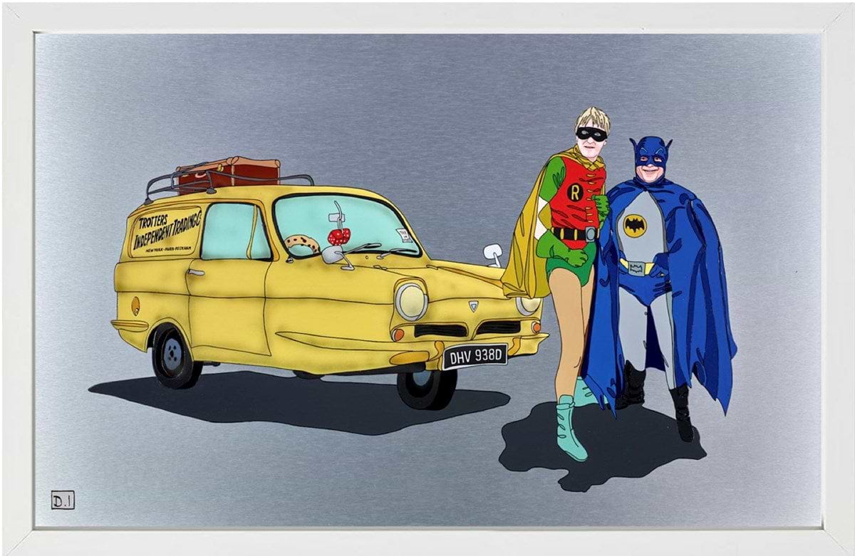 Only Fools and Horses 'Batman and Robin' (Framed)