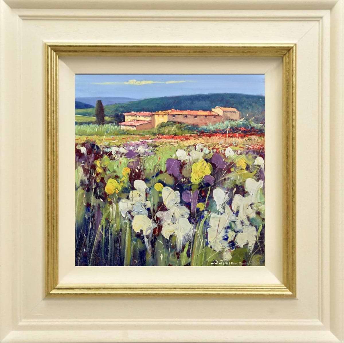 Valle dei Fiori Selvatici (Framed)