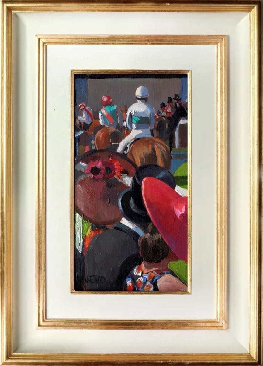 Race Day Anticipation (Framed)