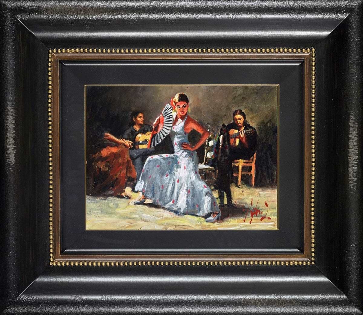 Blanco Y Lunares IV (Framed)