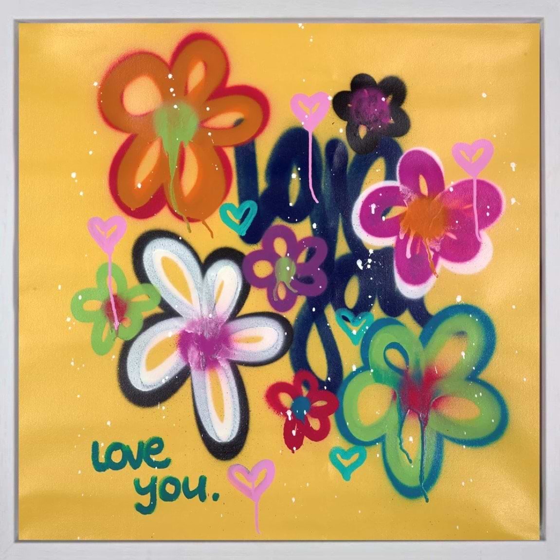 Flowerful Love Interest (Framed)