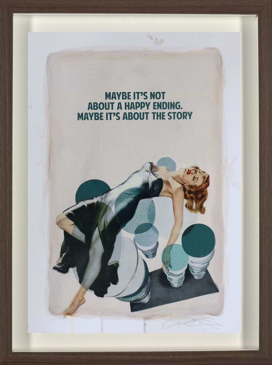 Happy Ending (Cream) (Framed)