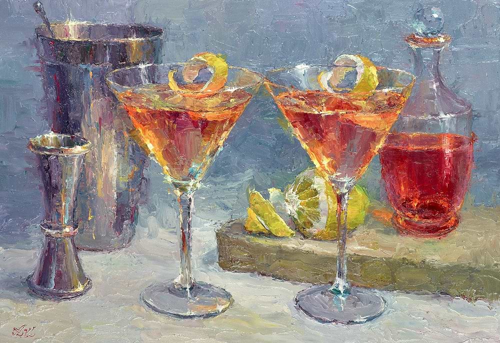 Martini With Orange Bitters